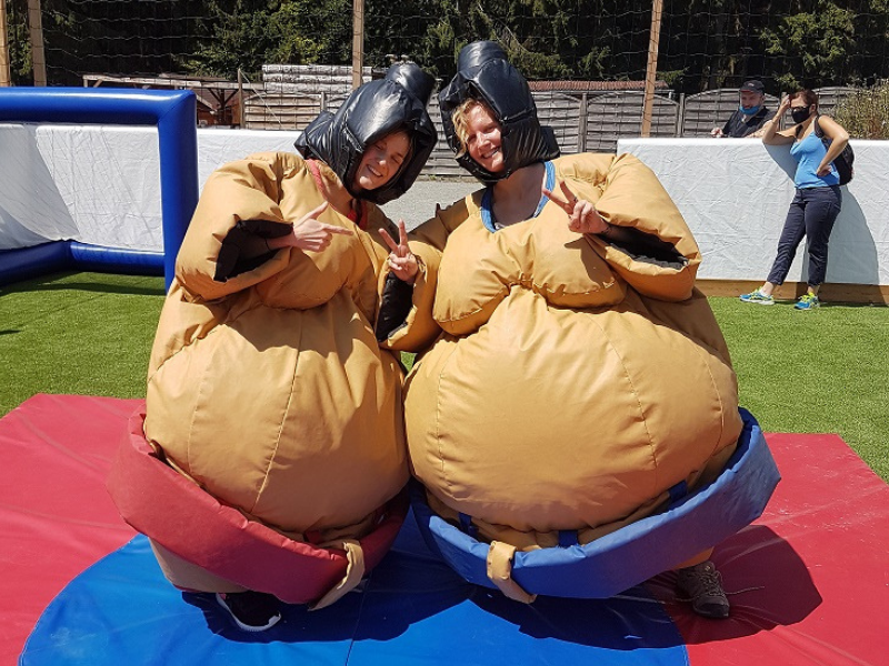 Combat de sumo  Parc Arbr'en Ciel